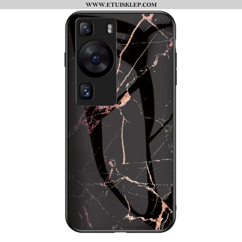 Etui do Huawei P60 Pro Marmurowe Szkło Hartowane